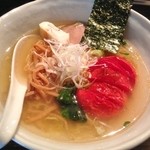 塩ラーメン(730円)＋焼きトマト(150円)