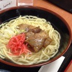 めん処　たぬき - ソーキそばセット900円