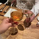 蘖 - シャンパンで乾杯