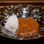 肉割烹 上 - カレー