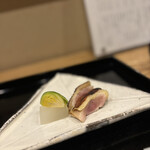 鶏割烹 ならや - もものたたき