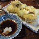 栄屋酒場 - 穴子天　美味2