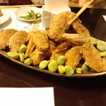 手羽先の黒胡椒揚げ（2014.7月）