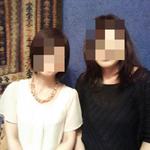 ダバ インディア - 偶然に並びで食事していた「J」さんと連れ。