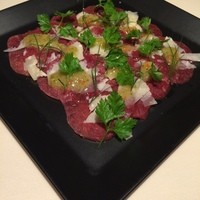 ブラッスリー エディブル - 馬肉のカルパッチョ