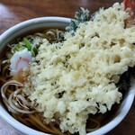 松屋 - 天ぷら蕎麦冷やかけ・大盛り1,050円（●＾o＾●）♬♬♬