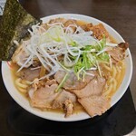 手打ち麺処 暁天 - 肉塩ラーメン大盛