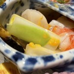 銀座 しのはら - うるいもたっぷり