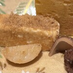 銀座 しのはら - クリームチーズ　飯蛸の頭