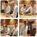 銀座 しのはら - 本日は北川さんもいらっしゃいました