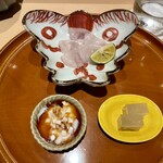 銀座 しのはら - 白子ポン酢がこれだけでも美味しい