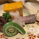 銀座 しのはら - 隠れたところに鴨ロース