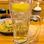 はな花 - 角ハイボールも２杯すすみました