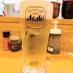 はな花 - 生中ビールは２杯頂きました