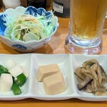 はな花 - さば塩焼き定食の三品付き