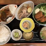 和楽亭 澤 - 日替わり3点定食　1,000円