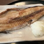 お肴や - 焼き魚ランチのホッケ