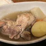 和楽亭 澤 - 手羽元野菜煮込