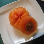 ホテルオークラ ガーデンテラス - 限定スイーツ　奈良産”冷し柿”