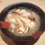 くろぎ - 鱧と早松茸のしゃぶしゃぶ