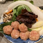 ながせ - 鶏の水炊き（具）