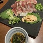 さかな市場 - かつお藁焼きサラダ　5,000円食べ飲みコース