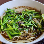 SOBA BAR TOMATO - 料理写真:せり蕎麦