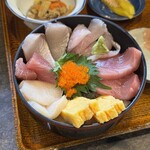 まるや - 海鮮丼（1200円）