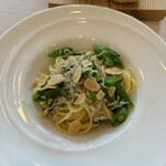 パスタパスタ - 春の新作 Ａセット 2,600円　シラスとスナップえんどうのパスタ