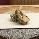 緒方 - マナガツオ味噌漬け　天ぷら