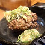 カウンター焼肉かるび - 牛タンハンバーグ