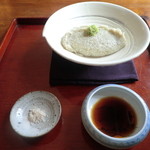 秋谷亭あらき - 粗挽き蕎麦掻き