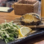 酒場 やまと - あわびバター焼き