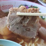 中華そば 初代 梵天丸 - 厚い豚バラチャーシュー