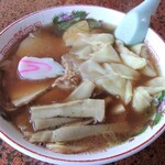 中華そば 初代 梵天丸 - ワンタン入りチャーシュー麺