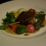 セレブール - 宮崎産尾崎牛サーロインステーキ　と温野菜