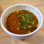 らーめん侘助 - スープ割