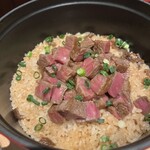 やきにく屋はやし Produce焼肉ジャンボ - 【おすすめ】フィレ肉炊き込みご飯(前日予約)