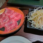 本町肉倶楽部 tongue be - ネギ塩タンハーフ770円税込み