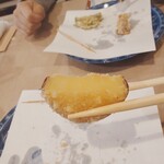 天ぷら ひろみ - サツマイモも甘い！