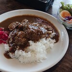 リバティハウス - 料理写真:カレー＆ハンバーグ