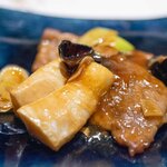 中国四川酒家 蔓山 - 2025.3 仙台牛内モモ肉と春筍の甘酢唐辛子炒め