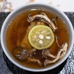 中国四川酒家 蔓山 - 2025.3 赤ムツと平茸シメジの蒸しスープ
