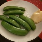 SAKANASAKABAゆいと - 付き出し(スナップエンドウ)