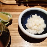 SOBA ABIRU - 辛味大根おろしアップ