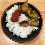 横浜ラーメン 北村家 - 半ライス