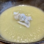 八ヶ岳 えさき - ヒラスズキと白菜のすり流し