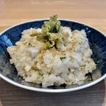 八ヶ岳 えさき - 福井 のど黒の炊き込みご飯