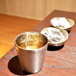 週末麺処 らくらひとしな - 麦茶からして香ばしく、凄くおいしい♪