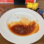 洋食とステーキ 健 - ごちそうさまでした　※ソース完食は無理！